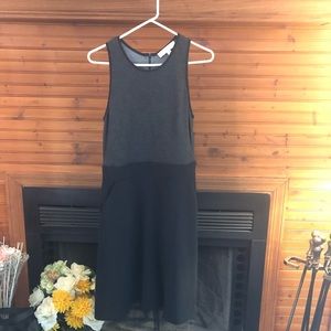 Loft Black/Grey Dress